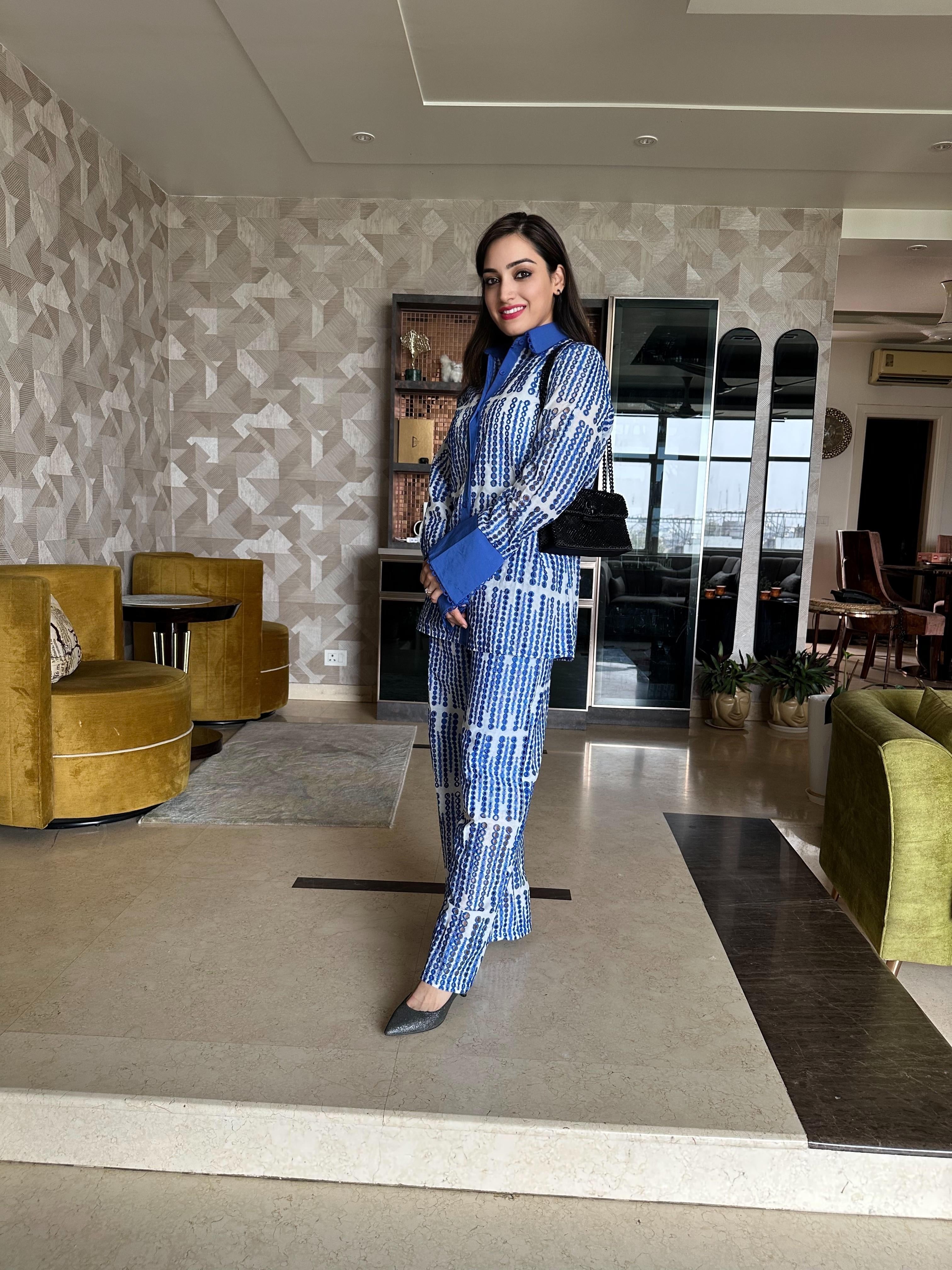 Shiffli Cut Work Coord Set