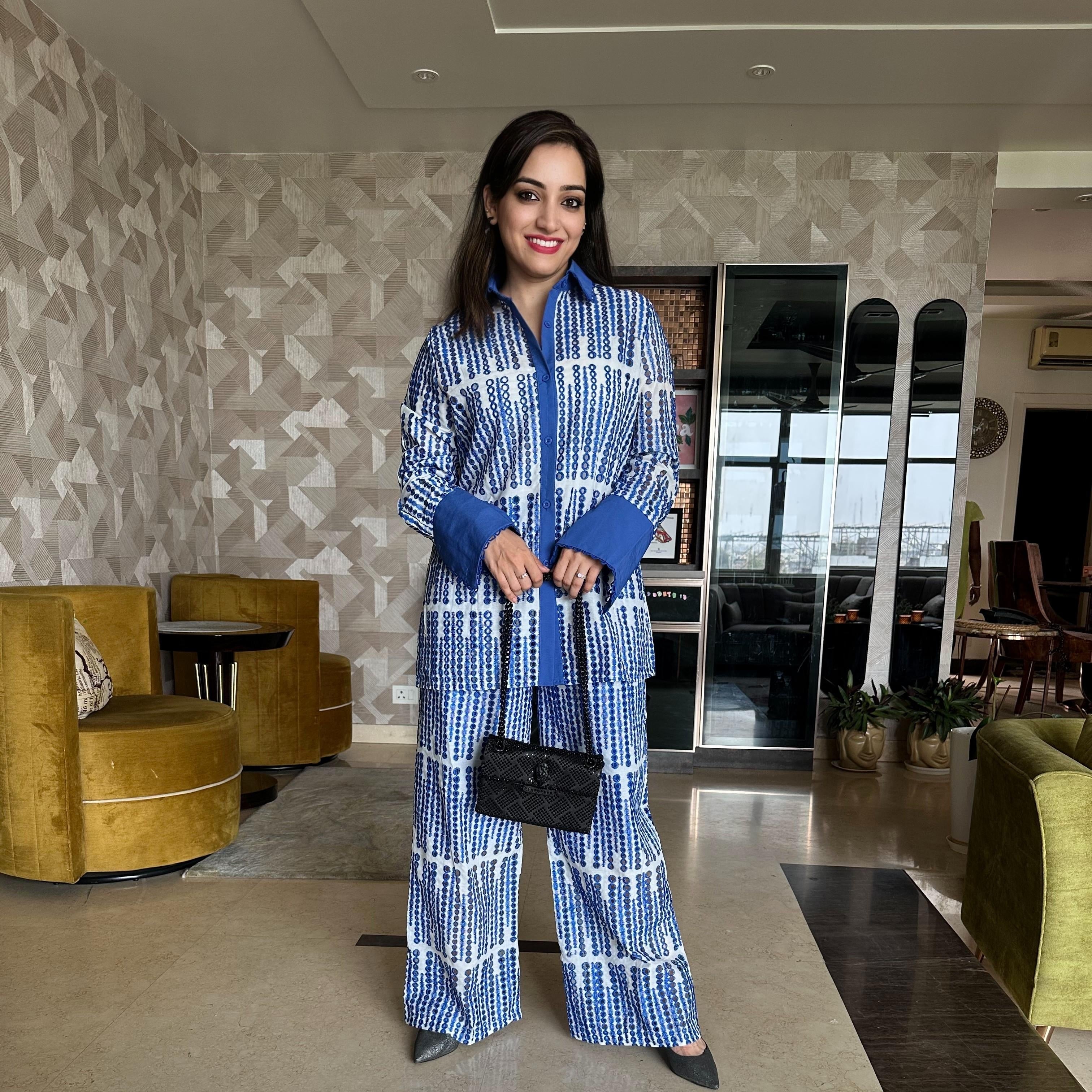 Shiffli Cut Work Coord Set