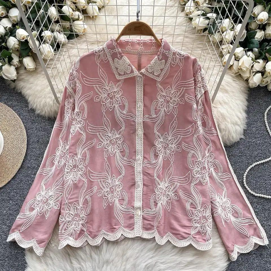 Zen Premium Embroidered Cotton Shirt